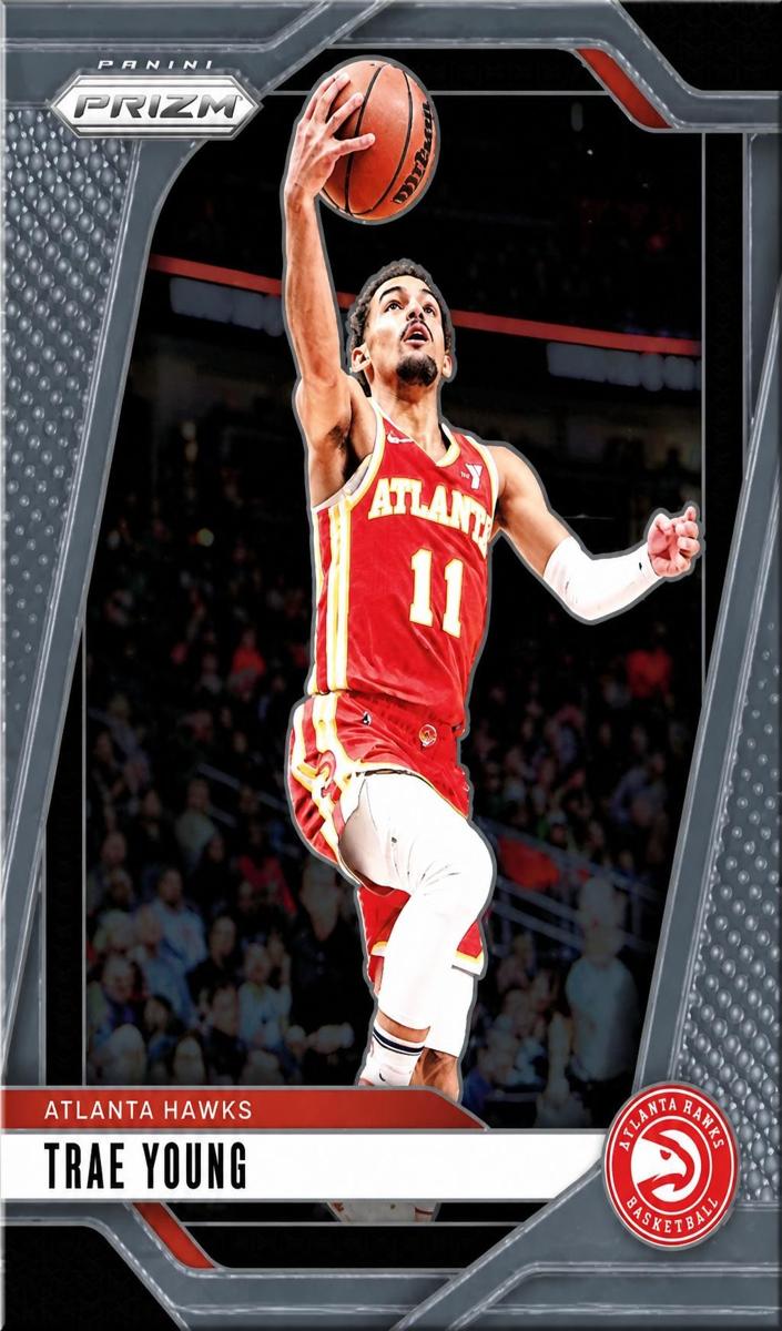 Trae Young 2024-25 Prizm Basketball card