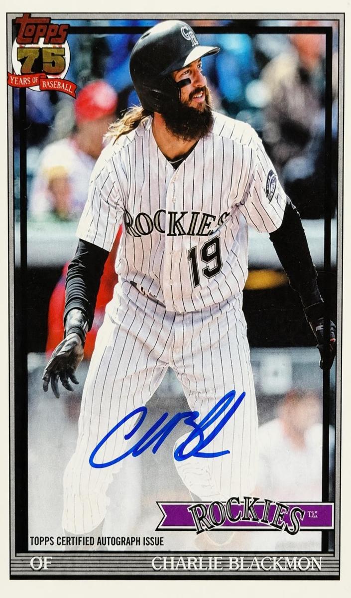2026 Topps Charlie Blackmon #91B2-CBL card