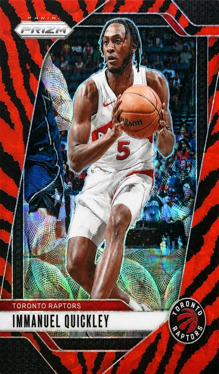 Immanuel Quickley 2024-25 Prizm Basketball card