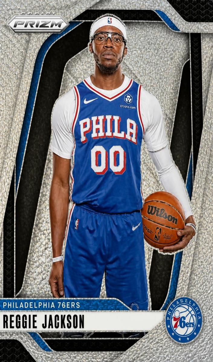 Reggie Jackson 2024-25 Prizm Basketball card