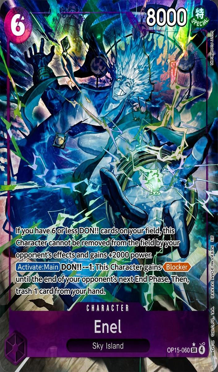 2026 Enel [Alternate Art] #OP15-060