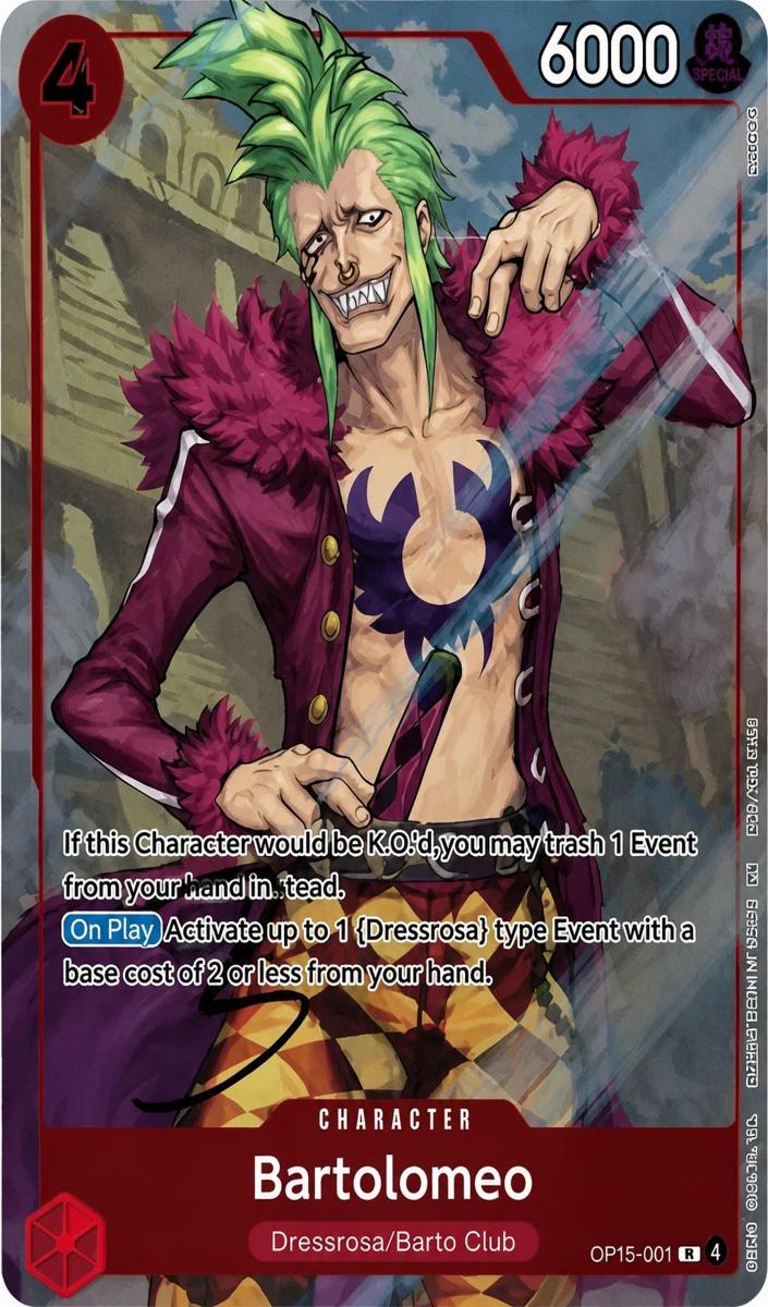 2026 Bartolomeo [Dash Pack] #OP15-014