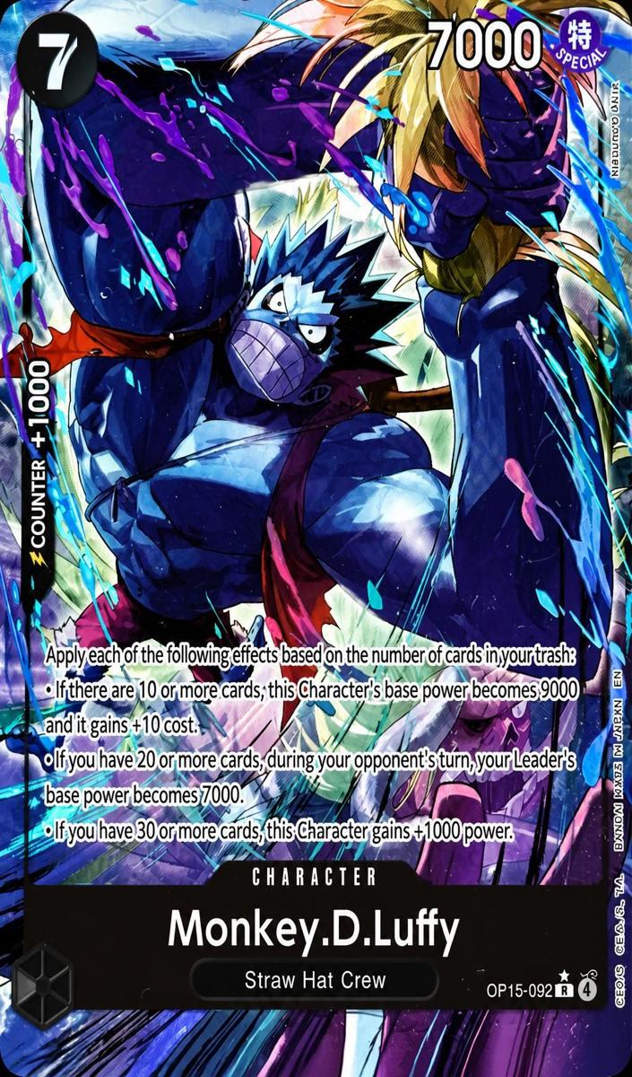 2026 Monkey.D.Luffy [Alternate Art] #OP15-092