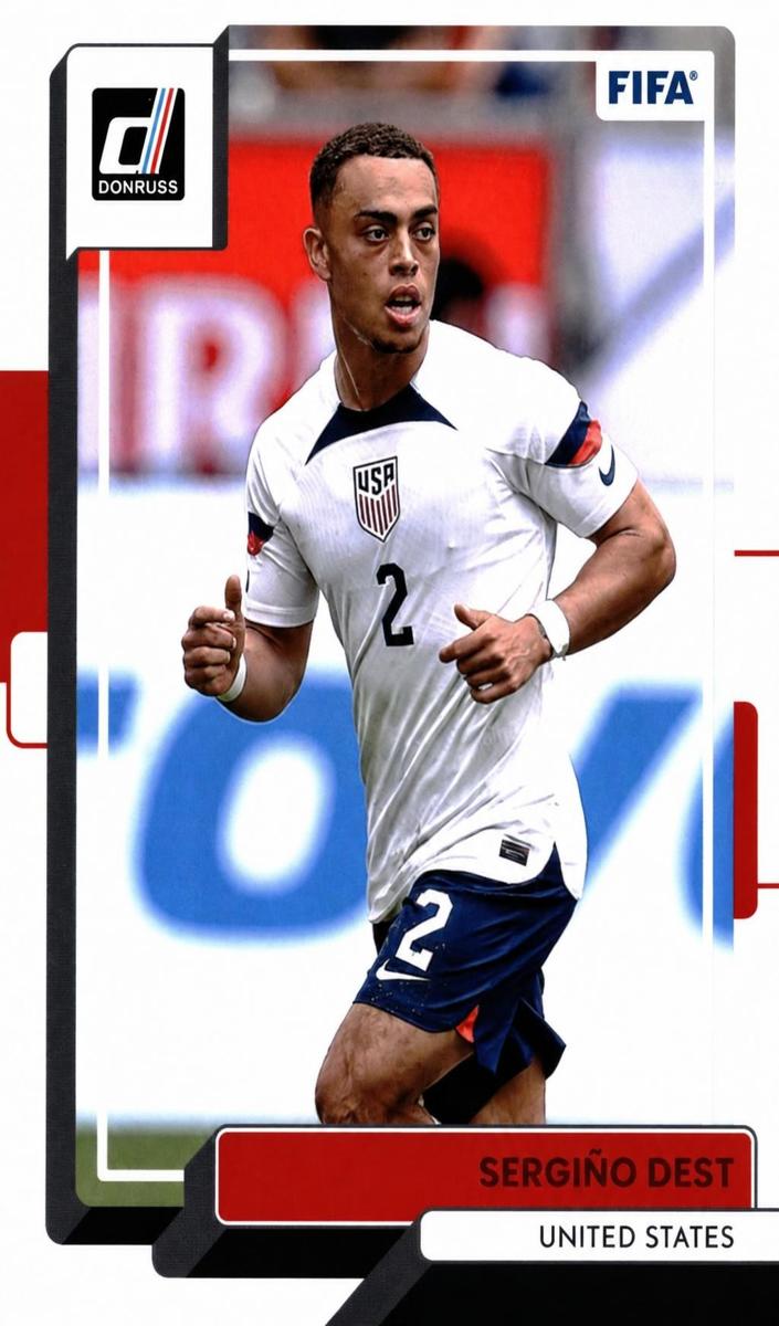 2022 Panini Donruss Sergino Dest #172 card
