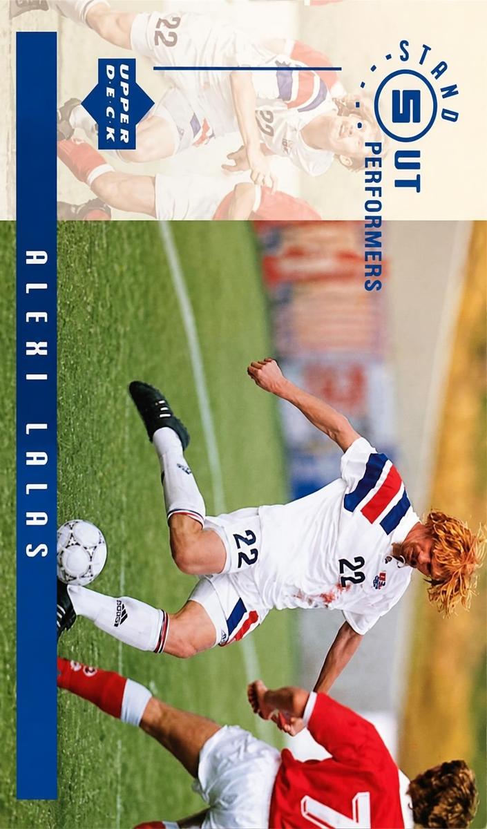 1994 Upper Deck World Cup Alexi Lalas #S9 card