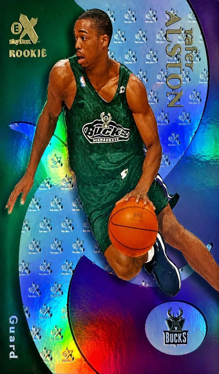 1999 Skybox E-X Rafer Alston #87 card