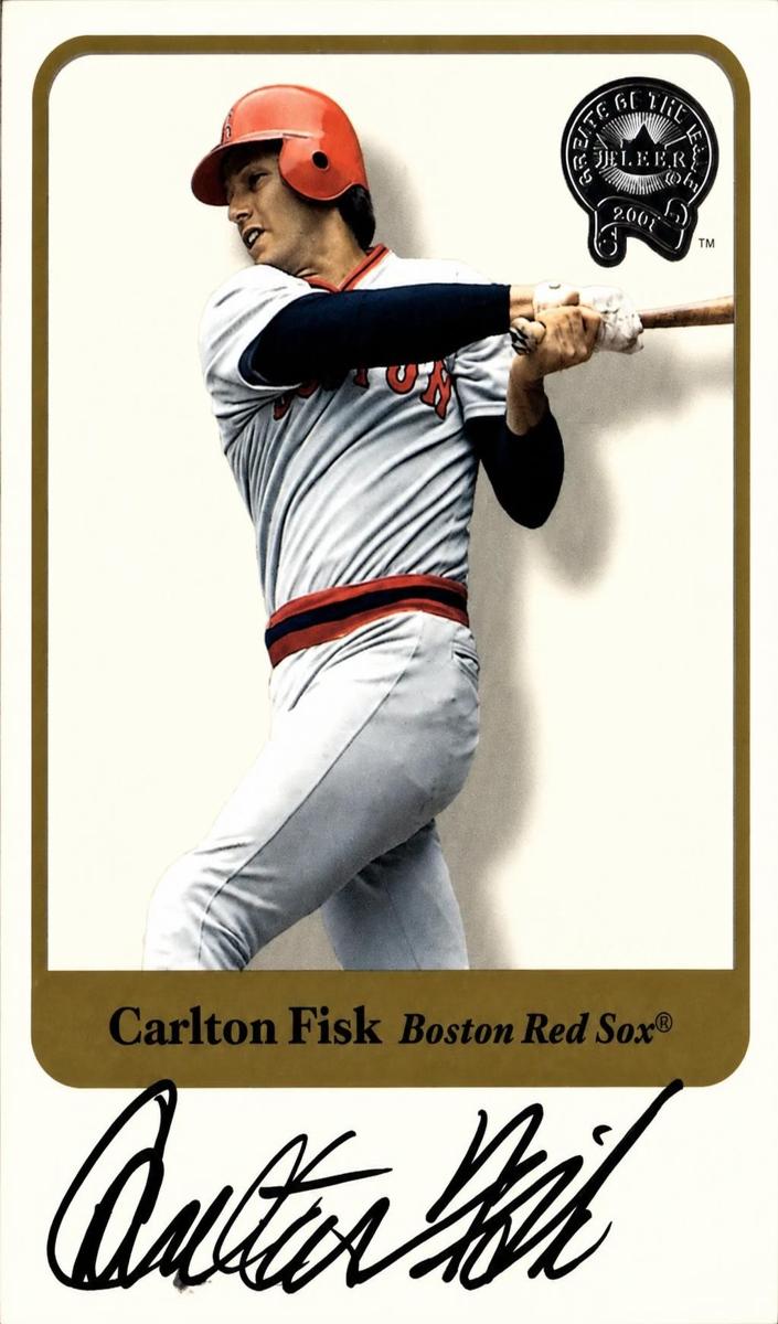 2001 Carlton Fisk #NNO