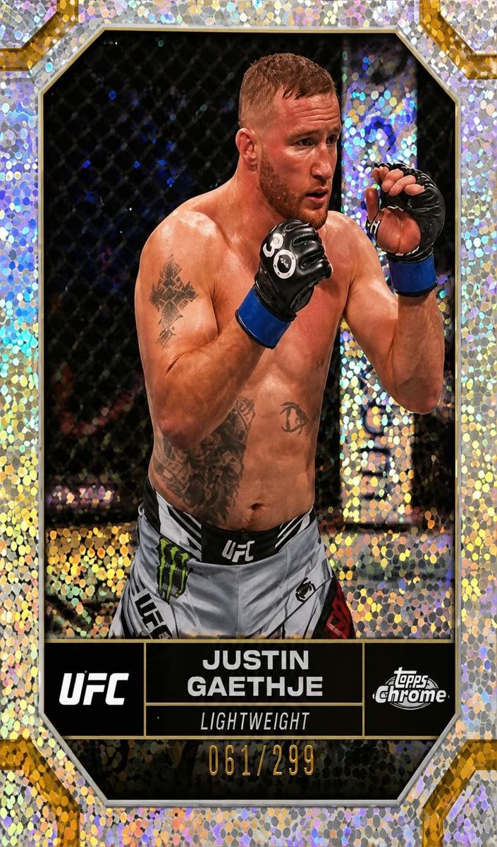 2024 Justin Gaethje [Speckle Refractor] #104