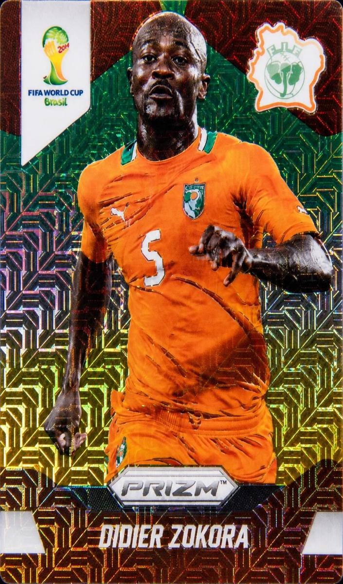 2014 Panini Prizm World Cup Didier Zokora [El Samba] #58 card