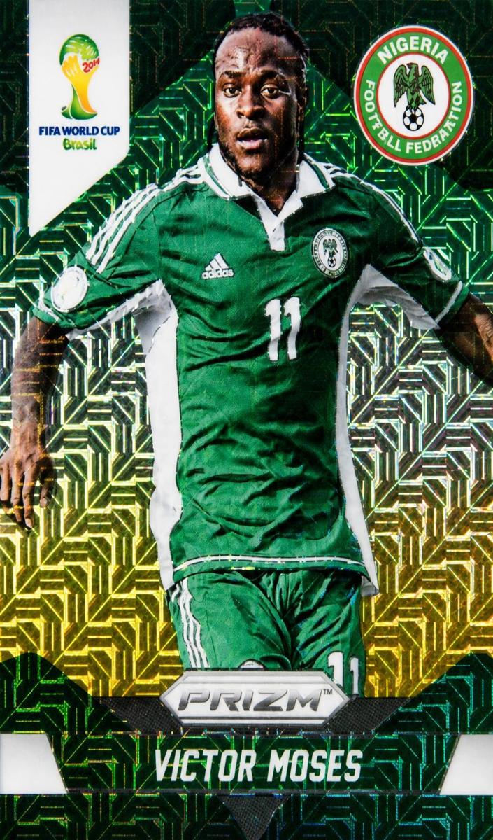 2014 Panini Prizm World Cup Victor Moses [El Samba] #151 card