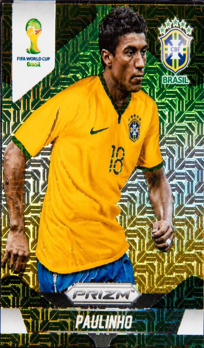 2014 Panini Prizm World Cup Paulinho [El Samba] #110 card