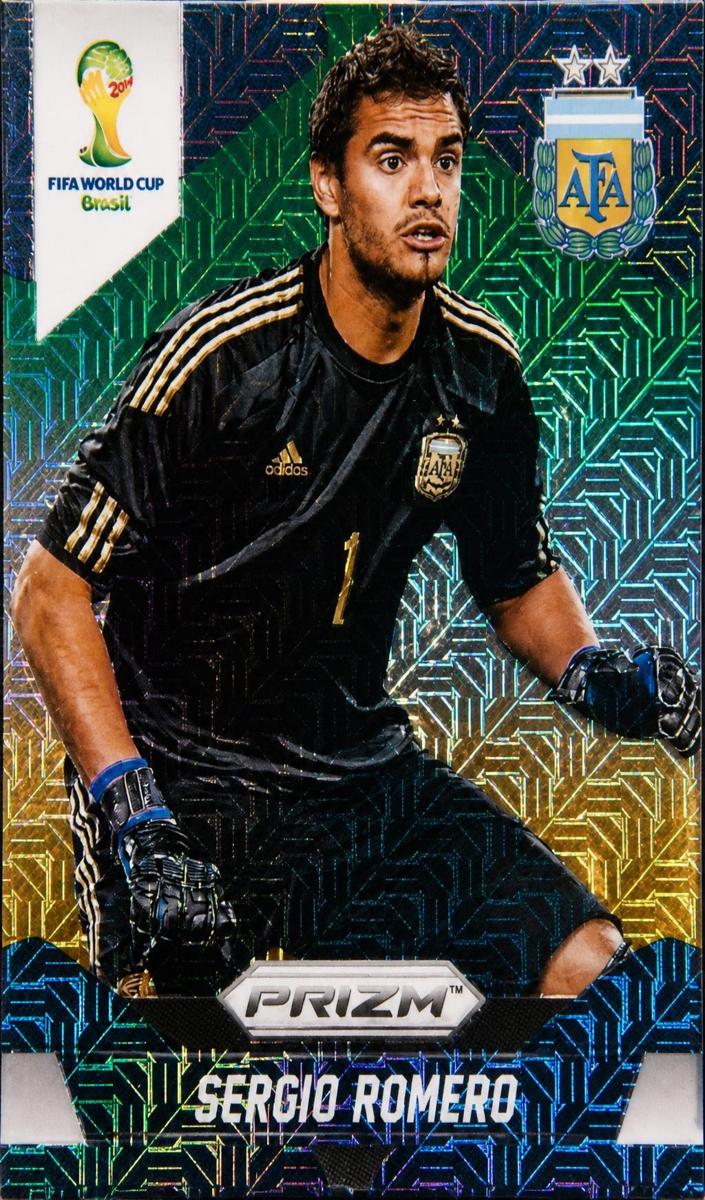 2014 Panini Prizm World Cup Sergio Romero [El Samba] #4 card