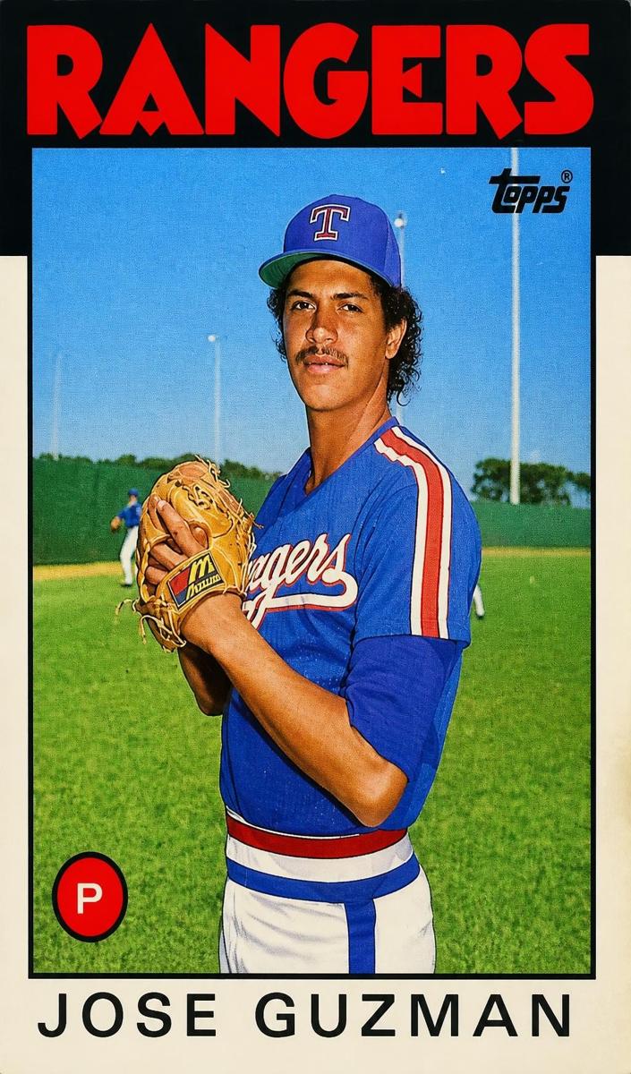1986 Jose Guzman #43T