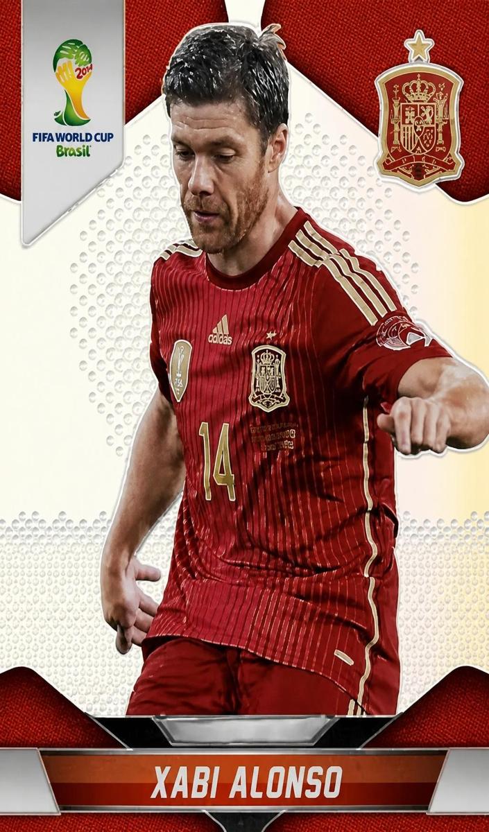 2014 Panini Prizm World Cup Xabi Alonso [Silver] #173 card