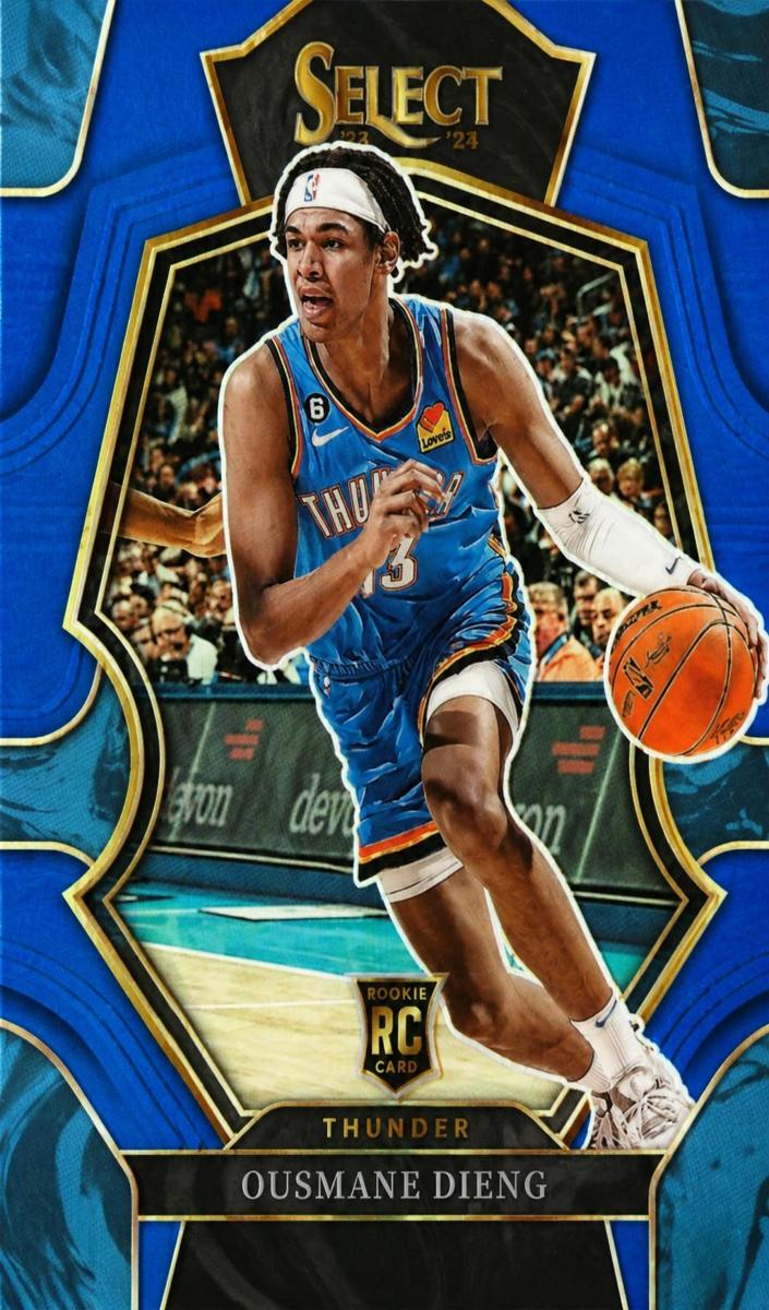 2022 Panini Select Ousmane Dieng #190 card