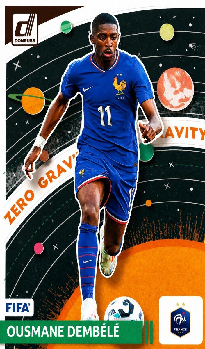 2024 Panini Donruss Ousmane Dembele #3 card