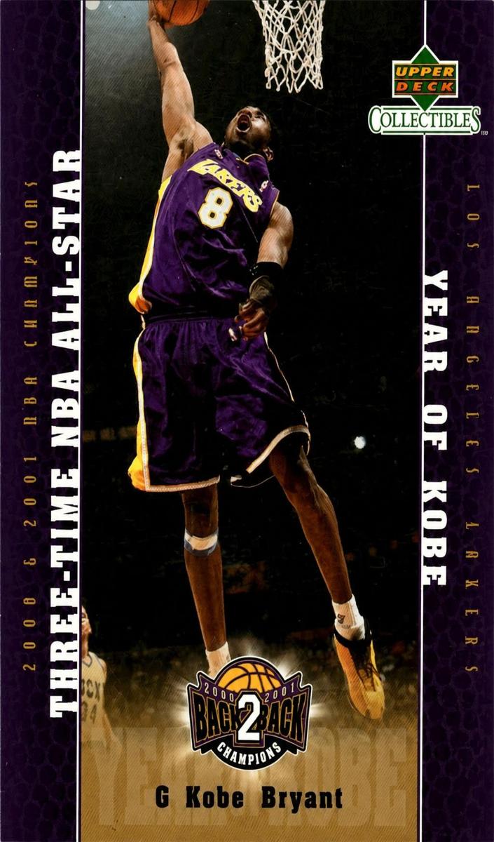 2001 Kobe Bryant #LA15