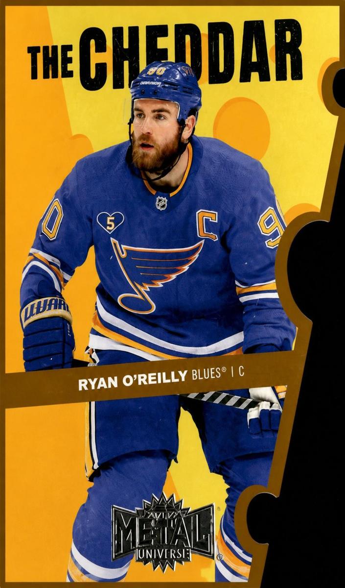 2021 Skybox Metal Universe Ryan O'Reilly [Gold] #TC-13 card