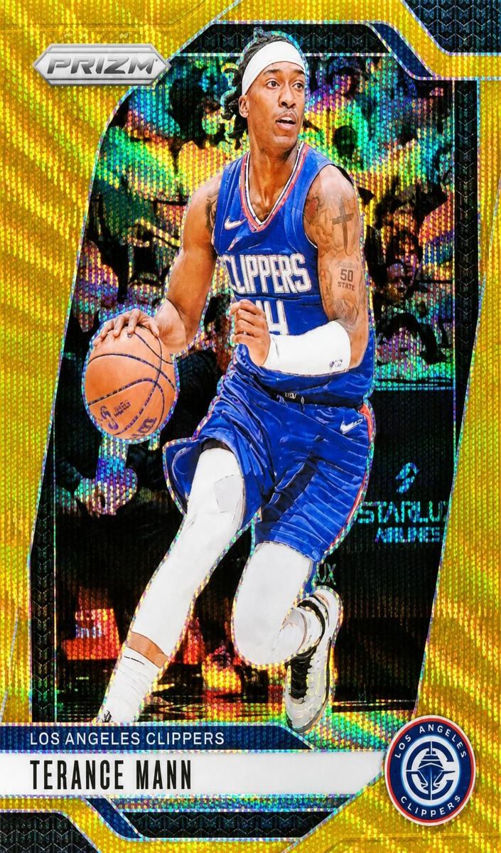 Terance Mann 2024-25 Prizm Basketball card