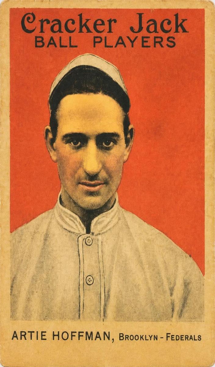 1914 Cracker Jack Artie Hoffman #9 card