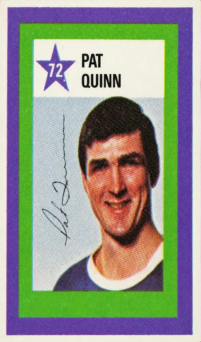 1970 Pat Quinn #72