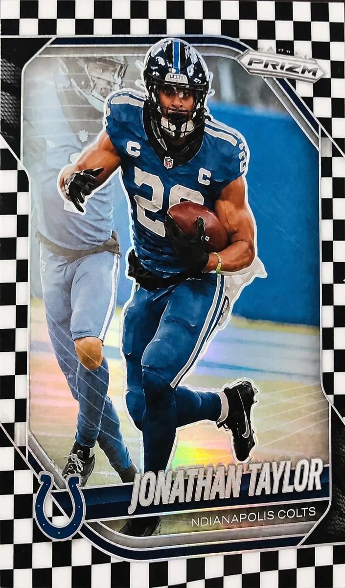 Jonathan Taylor 2025 Prizm Football card