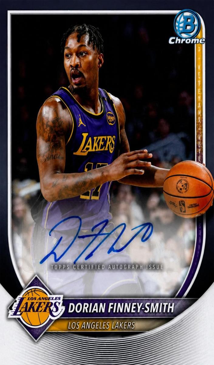 Dorian Finney-Smith 2025 Bowman Chrome Autographs Basketball