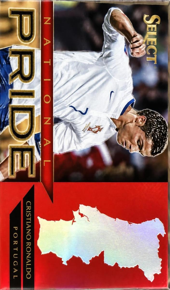 2015 Panini Select Cristiano Ronaldo [Red] #31 card