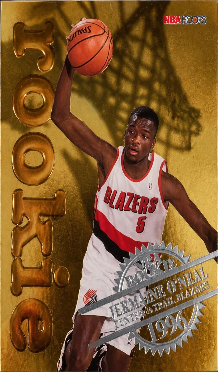 1996 Hoops Jermaine O'Neal #23 card