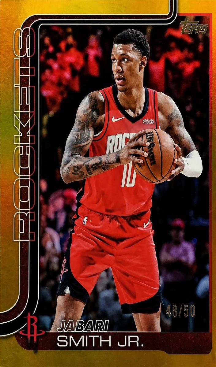 Jabari Smith Jr. 2025 Topps Basketball card