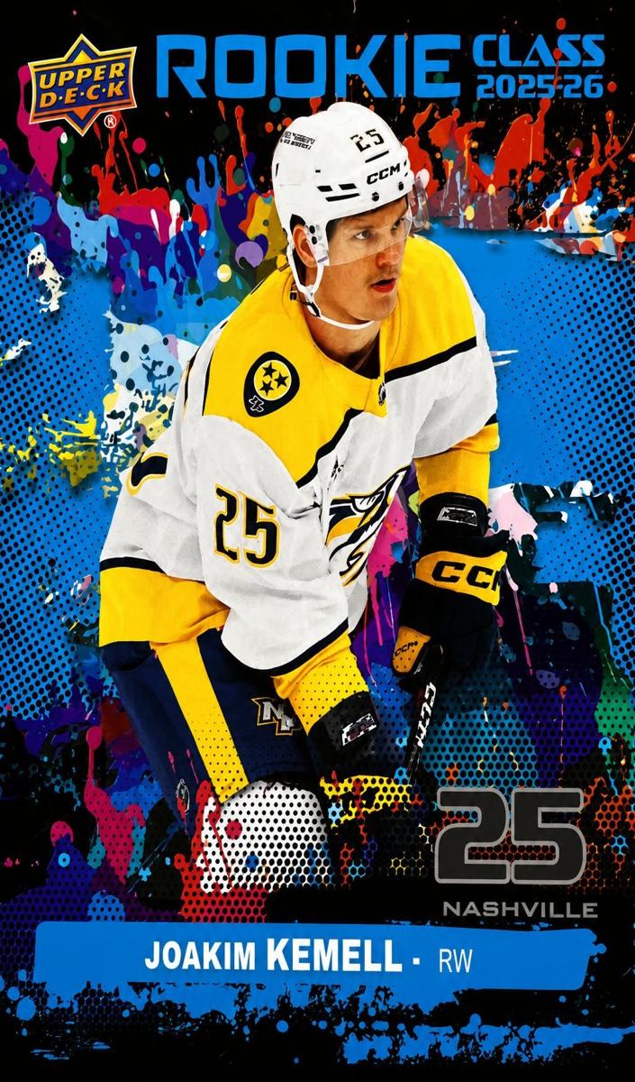 2025 Upper Deck Joakim Kemell #RC-4 card