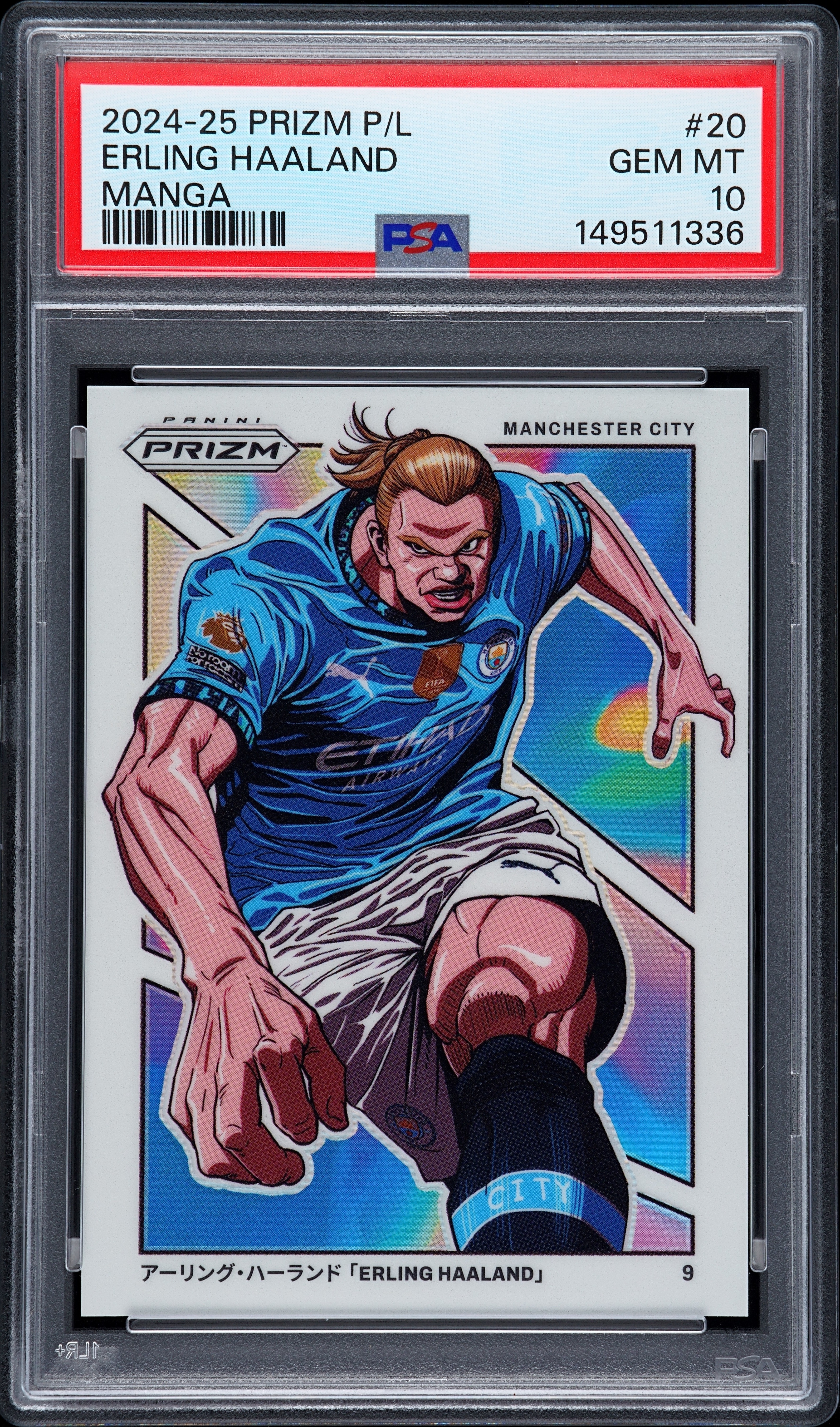 Erling Haaland - 2024 Panini Prizm Premier League Soccer