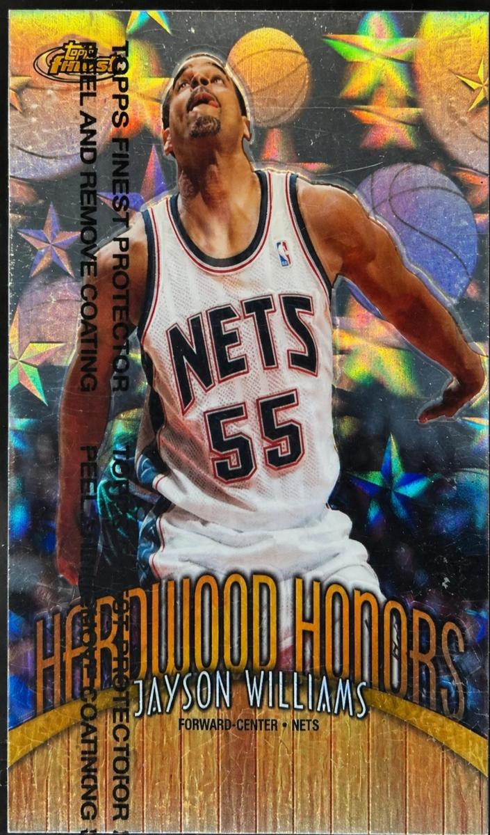 1998 Topps Finest Jayson Williams #H12 card
