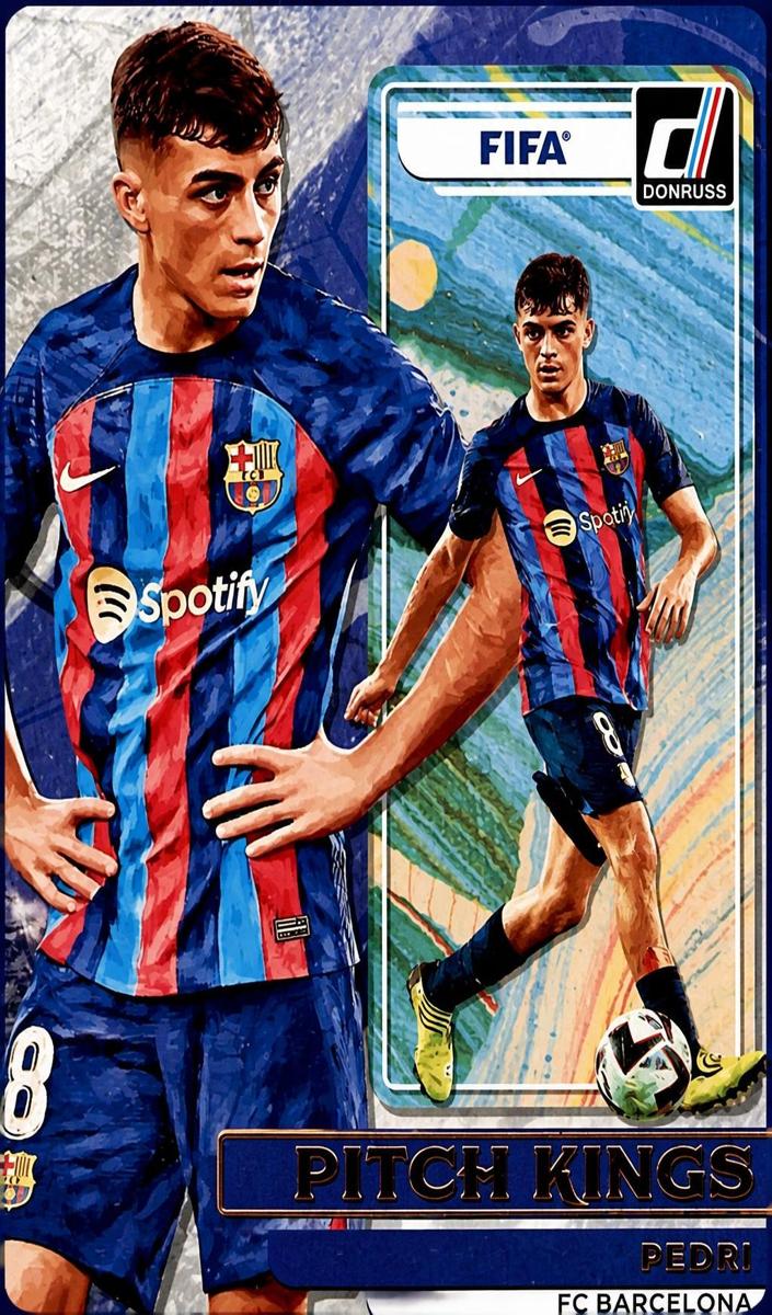 2022 Panini Donruss Pedri #5 card