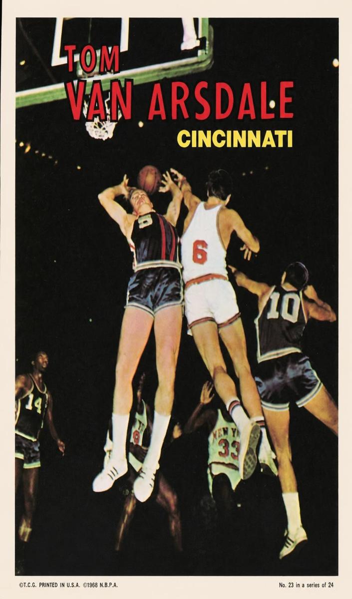 1970 Tom Van Arsdale #23