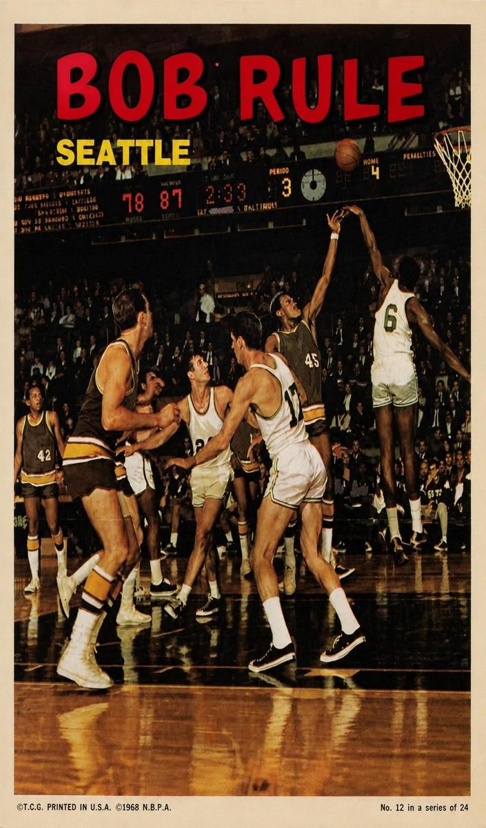 1970 Bob Rule #12