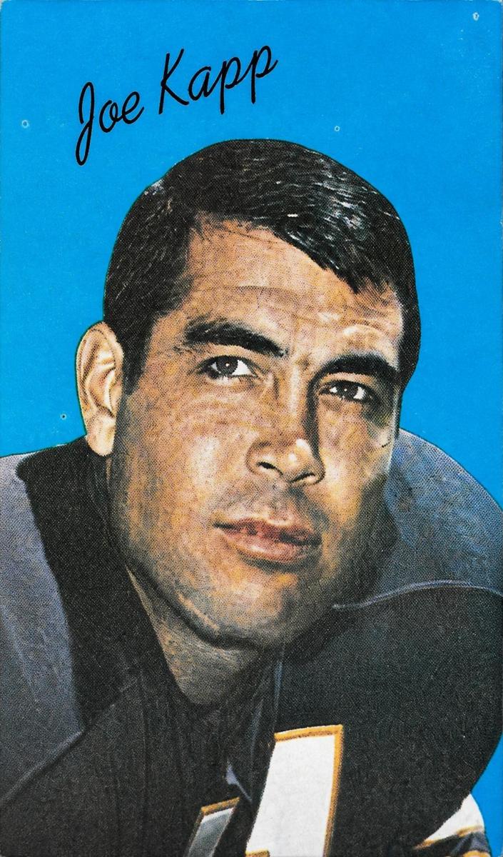 1970 Joe Kapp [Square Corner Proof] #NNO
