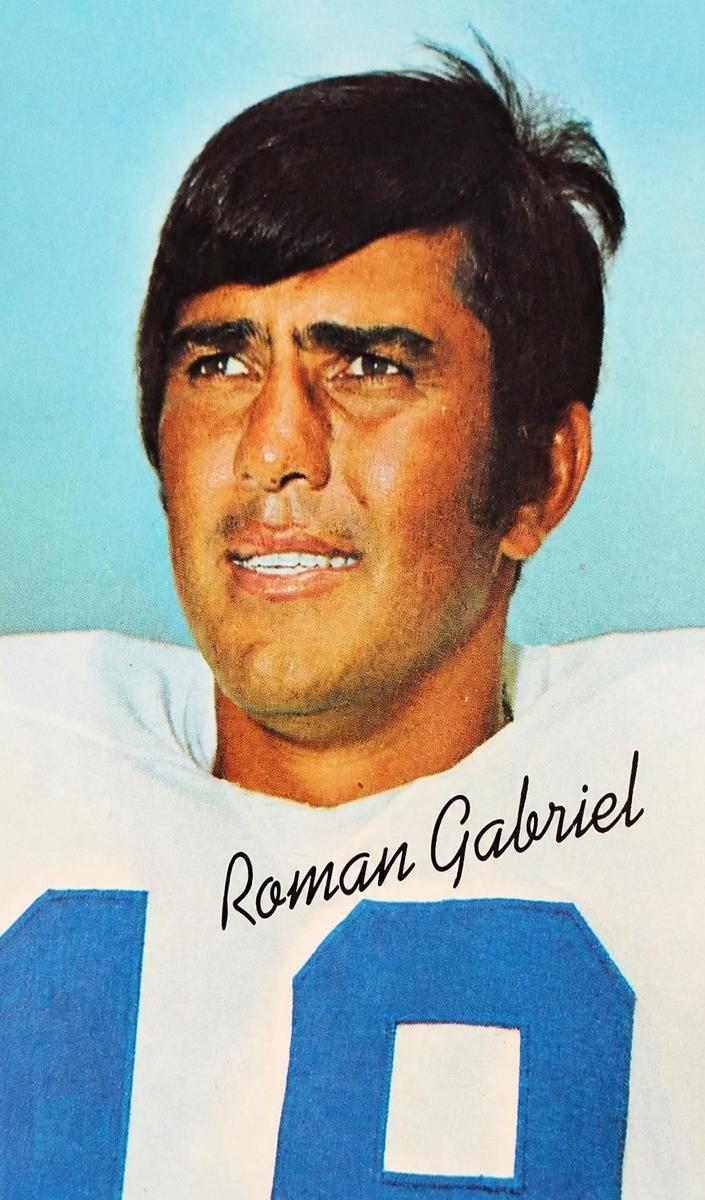1970 Roman Gabriel [Square Corner Proof] #NNO