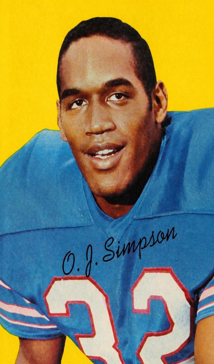 1970 O.J. Simpson [Square Corner Proof] #NNO