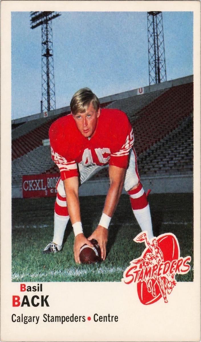 1970 Basil Back (Bark) #88