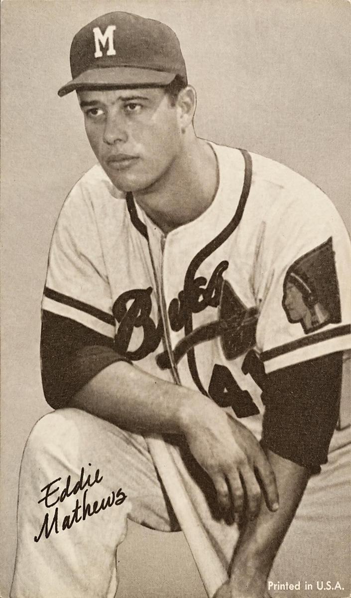 1962 Eddie Mathews #NNO