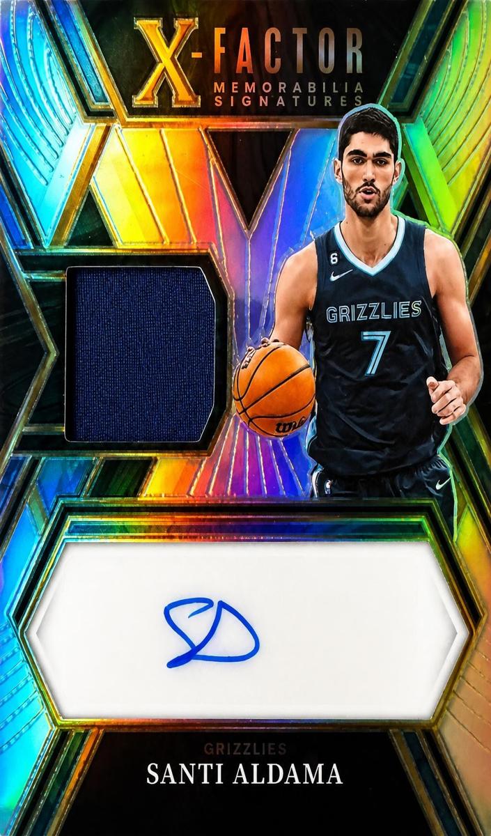 2022 Panini Select Santi Aldama #XFS-STA card