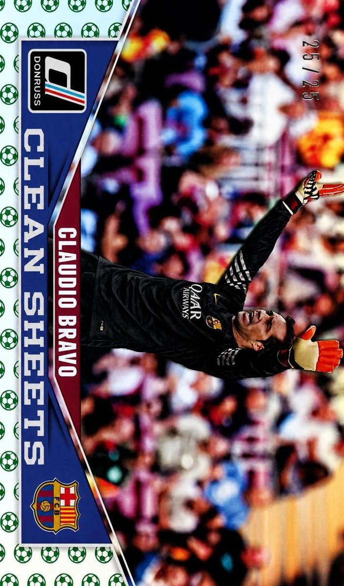 2015 Panini Donruss Claudio Bravo #2 card