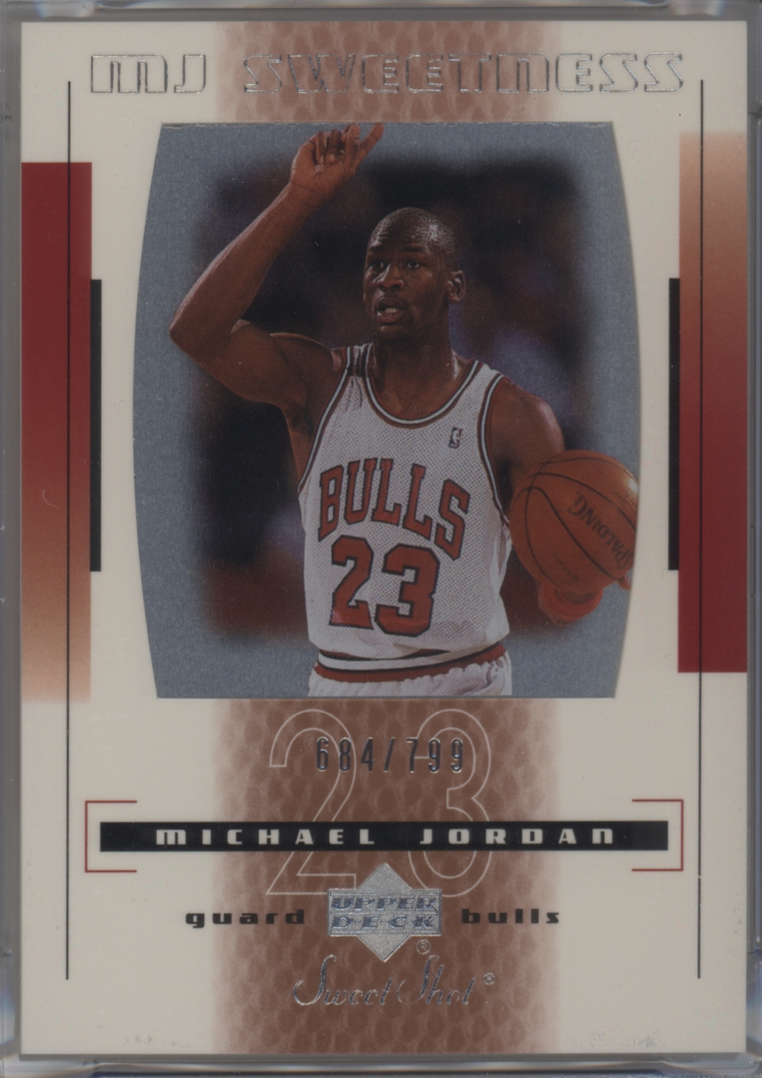 2003 Upper Deck Sweet Shot Michael Jordan #136 card