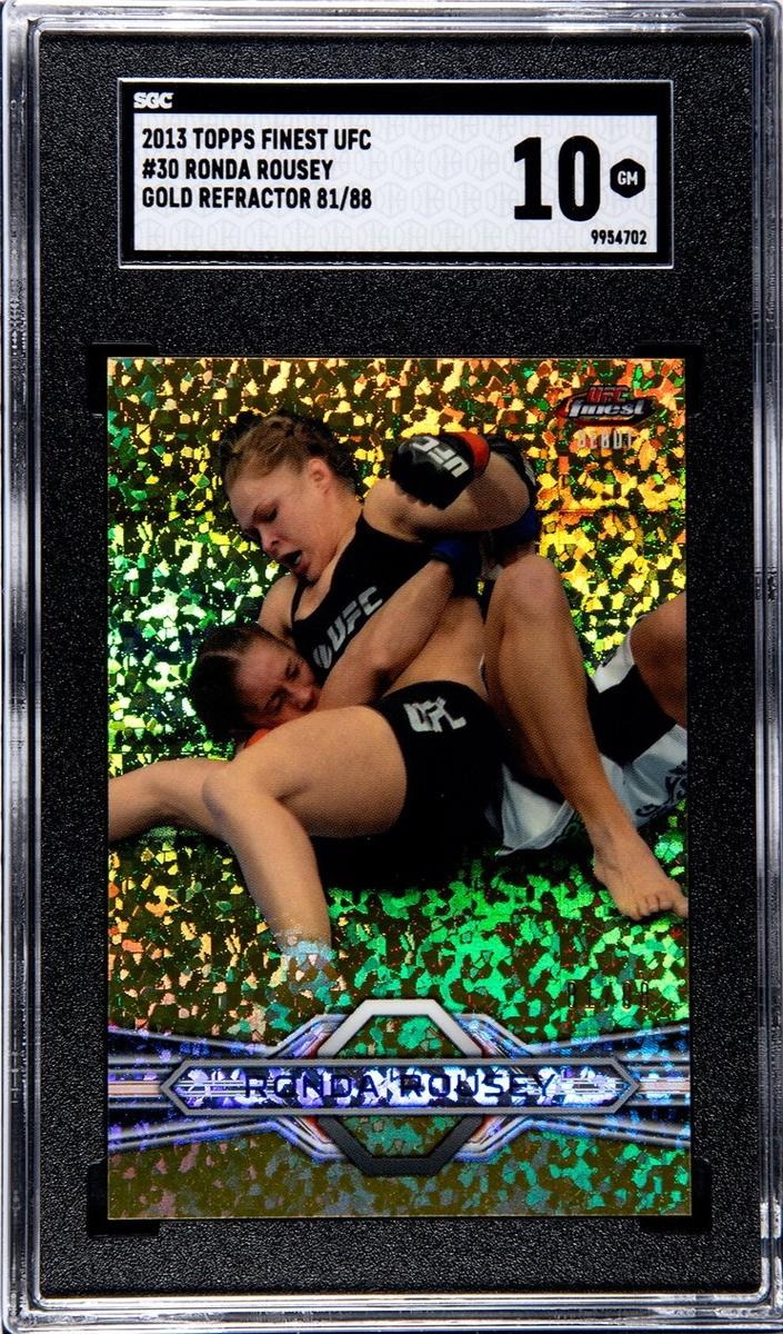 2013 Ronda Rousey [Gold Refractor] #30