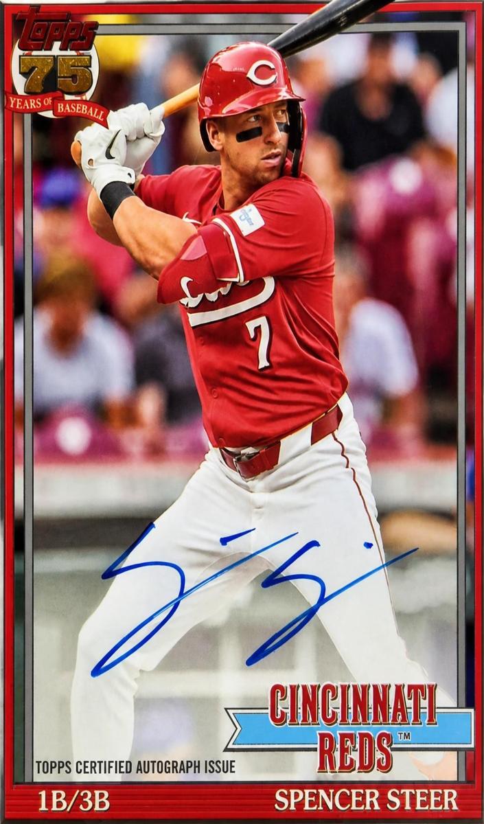 2026 Topps Spencer Steer #91A-SST card