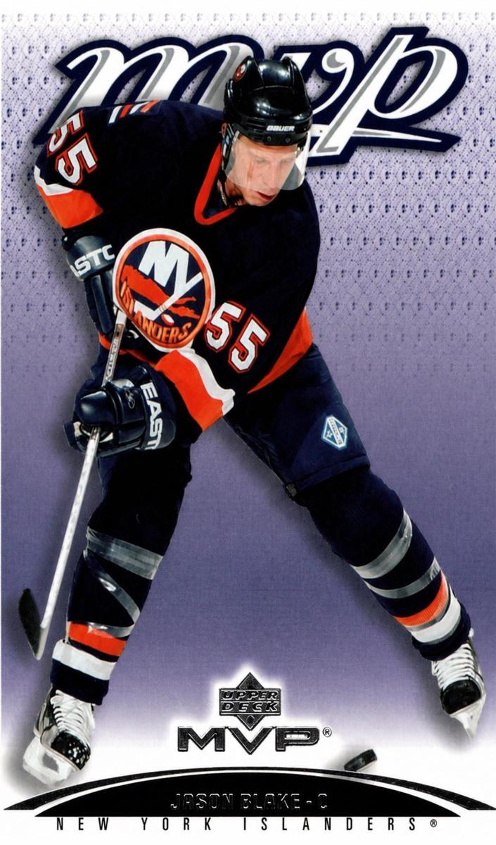 2003 Upper Deck MVP Jason Blake #264 card