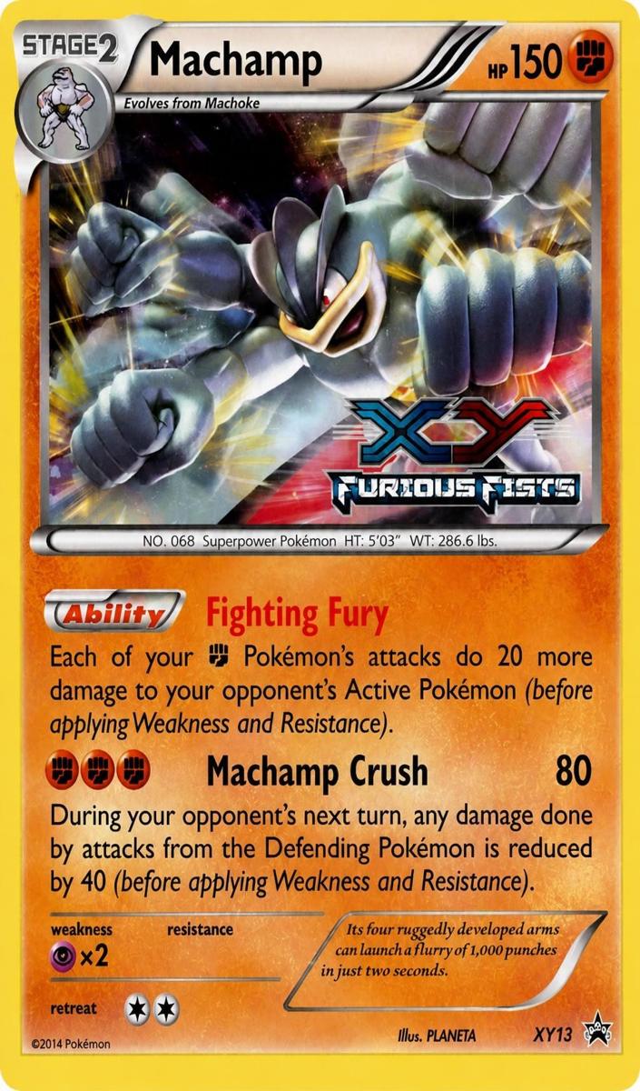 2014 Machamp #XY13