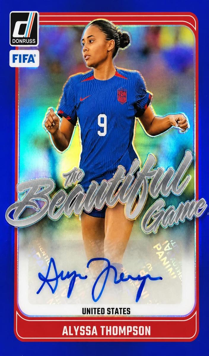 2024 Panini Donruss Alyssa Thompson [Blue] #BG-AT card