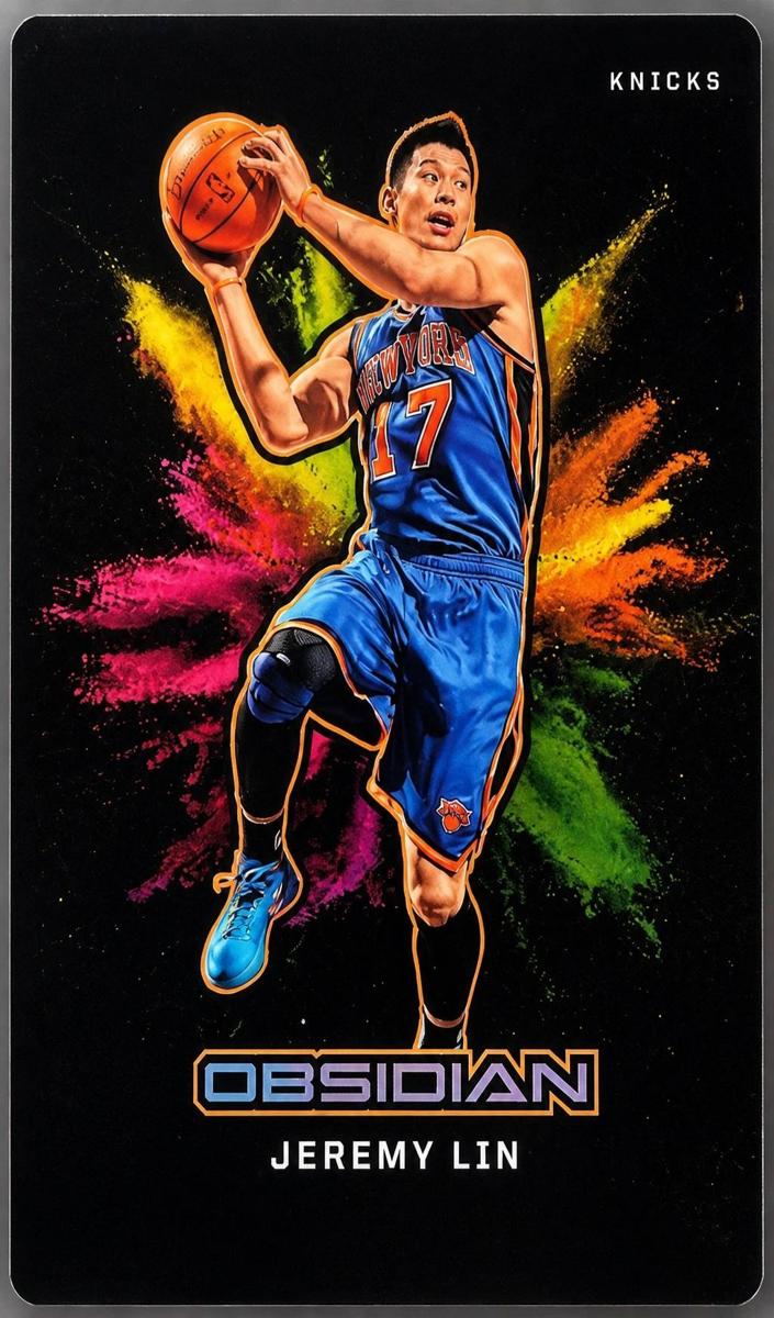 2024 Panini Obsidian Jeremy Lin #2 card
